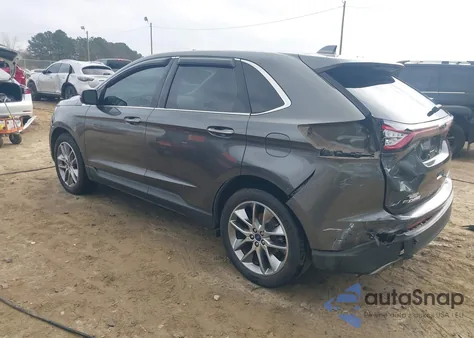 2015 Ford Edge Titanium from USA, damaged, VIN 2FMTK3K8XFBB19401